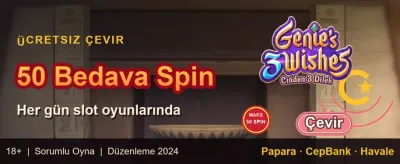 Günlük %100 Reload Bonusu promotion banner